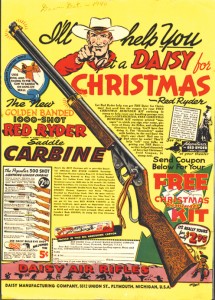 Red Ryder BB Gun ad