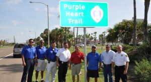 Purple Heart Trail unveiling