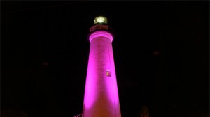pink lighthouse